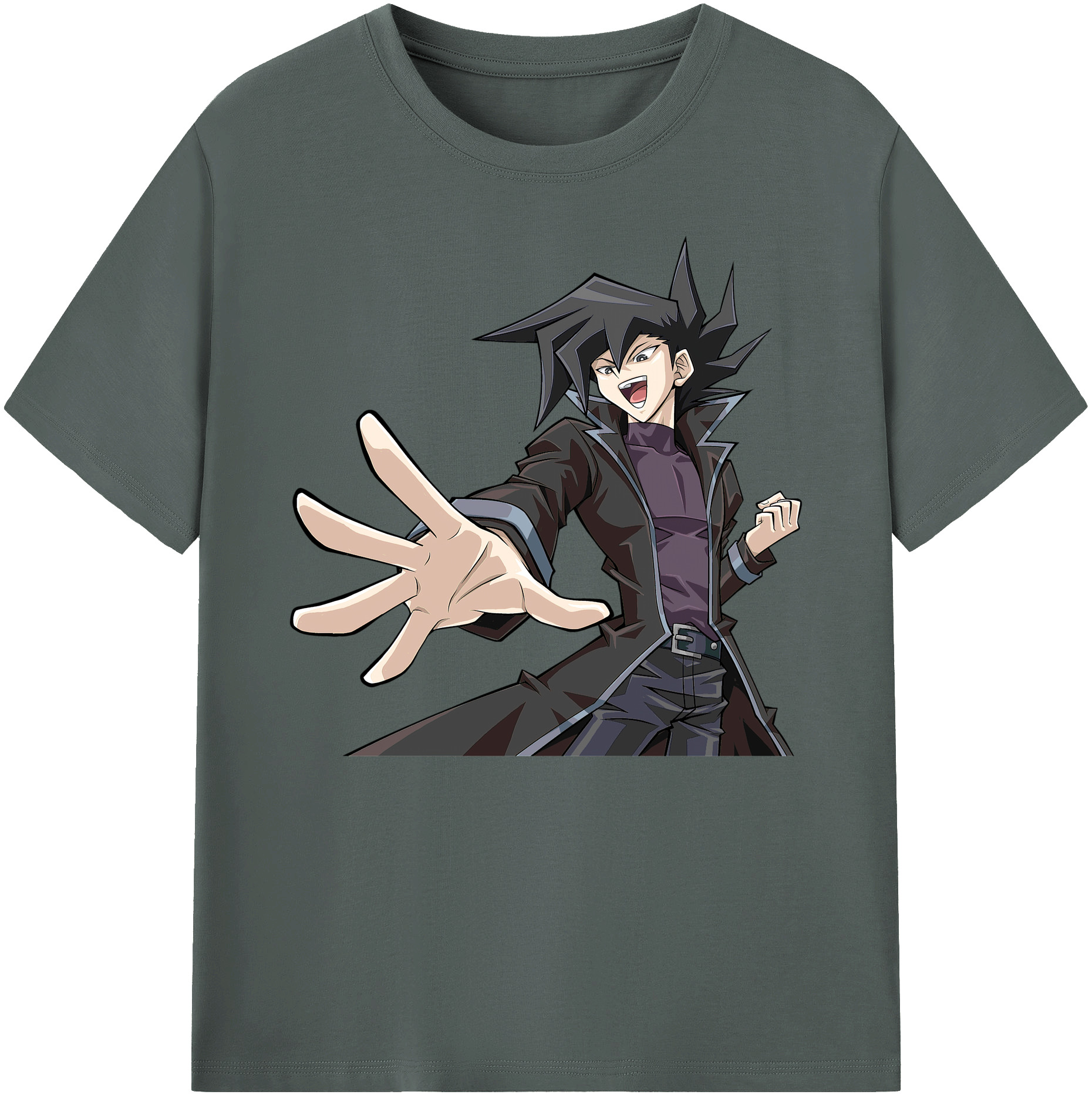 （画像用） 遊☆戯☆王 Yu-Gi-Oh! 綿100％ メンズ半袖Tシャツ｜肌触りやわらか＆通気性